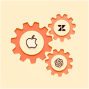 Apple + ChatGPT AI assistant By Saasly icon